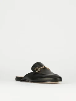 Sabot tacco 1cm pelle nero