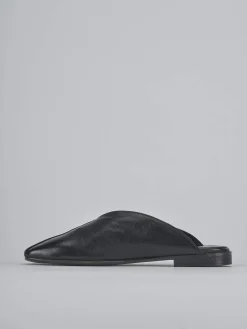 Sabot tacco 1cm pelle nero