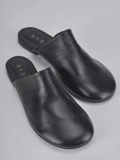 Sabot tacco 1cm pelle nero