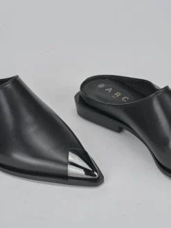 Sabot tacco 1cm pelle nero