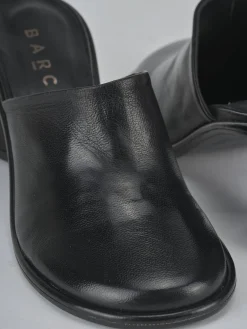 Sabot tacco 6cm pelle nero