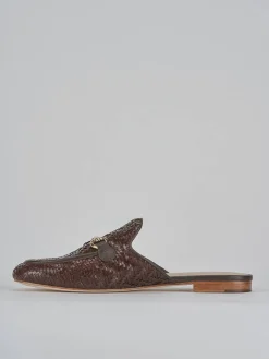 Sabot tacco 1cm pelle testa