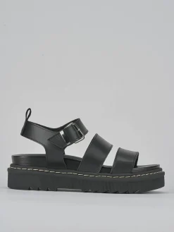 Sandali tacco 2cm pelle nero