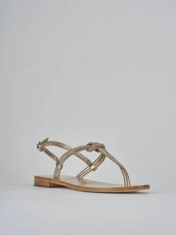 Sandali tacco 1cm pelle rosa