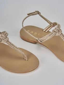 Sandali tacco 1cm pelle rosa