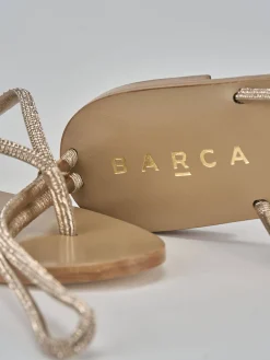 Sandali tacco 1cm pelle rosa