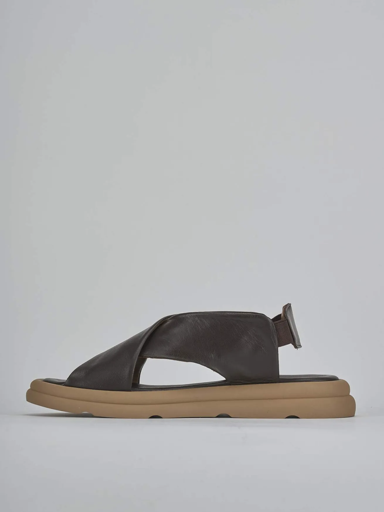 Sandali tacco 3cm pelle testa