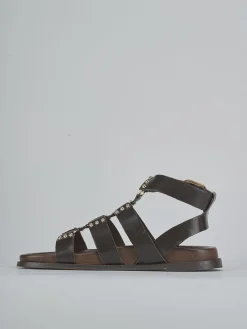 Sandali tacco 1cm pelle testa