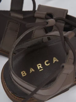 Sandali tacco 1cm pelle testa