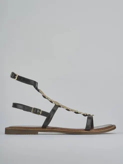 Sandali tacco 1cm pelle testa