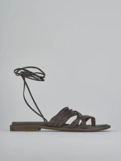 Sandali tacco 1cm pelle testa