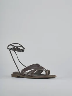 Sandali tacco 1cm pelle testa