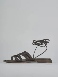 Sandali tacco 1cm pelle testa