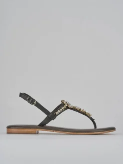 Sandali tacco 1cm pelle testa