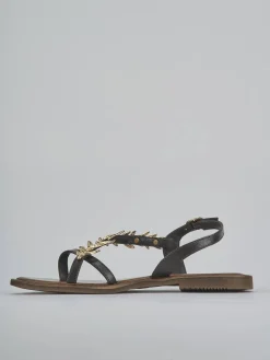 Sandali tacco 1cm pelle testa