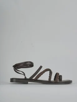 Sandali tacco 1cm pelle testa