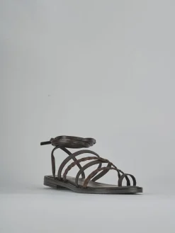 Sandali tacco 1cm pelle testa