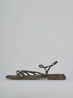 Sandali tacco 1cm pelle testa