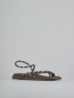 Sandali tacco 1cm pelle testa