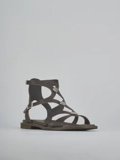 Sandali tacco 1cm pelle testa