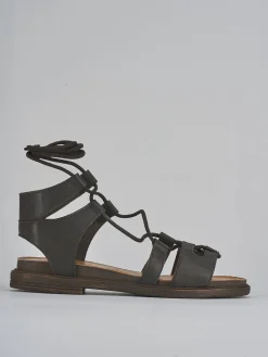 Sandali tacco 1cm pelle testa