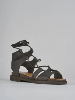 Sandali tacco 1cm pelle testa