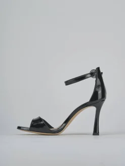 Sandali tacco 9cm vernice nero