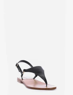 sandalo infradito tacco 1 cm nero