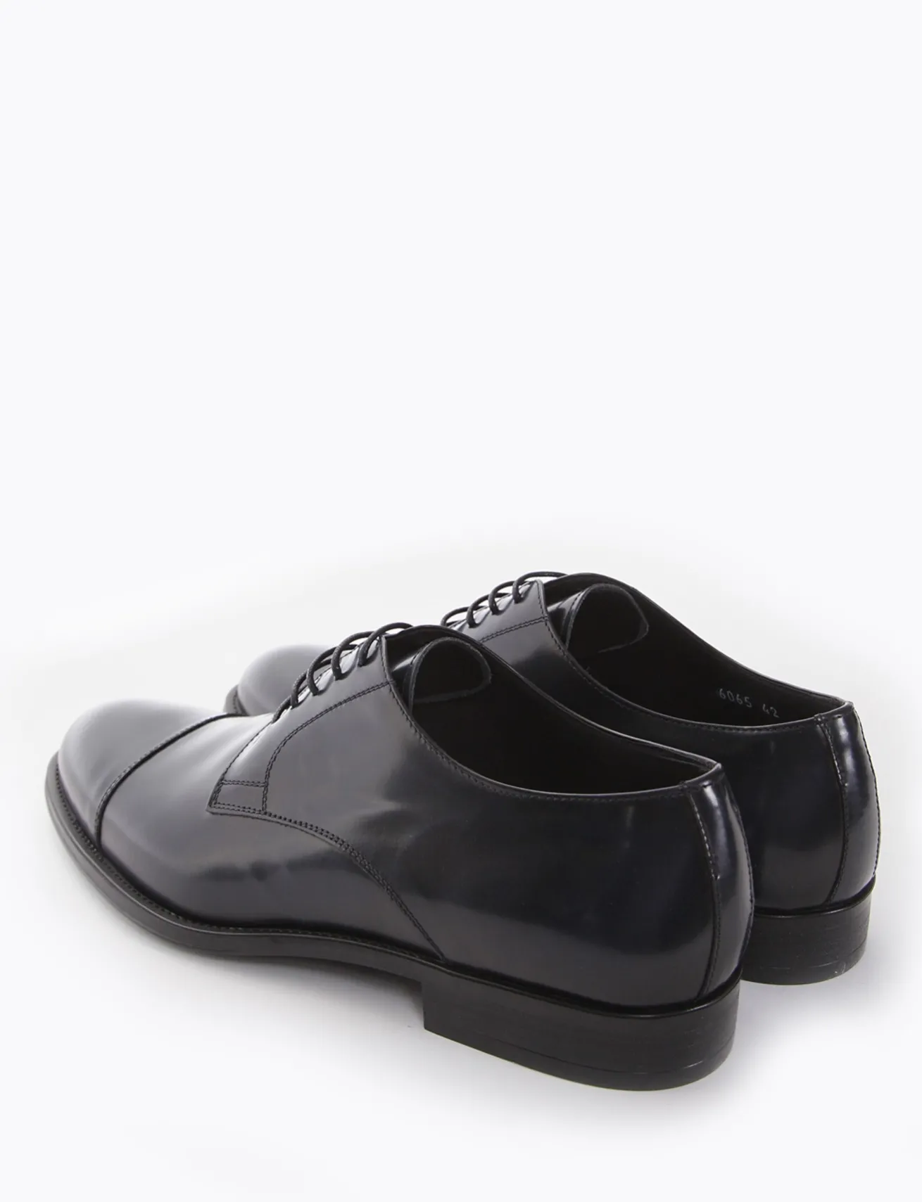 scarpa lacci tacco 2 cm blu