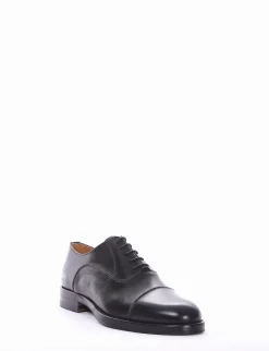 scarpa lacci tacco 2 cm nero