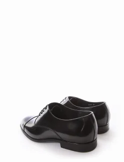 scarpa lacci tacco 2 cm nero