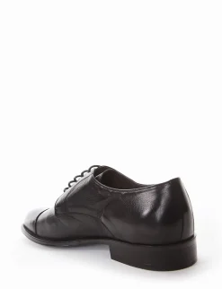 scarpa lacci tacco 2 cm nero