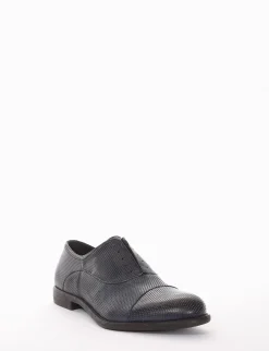 scarpa no lace tacco 2 cm blu