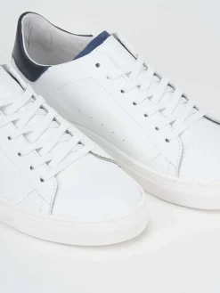 Sneakers bianco pelle