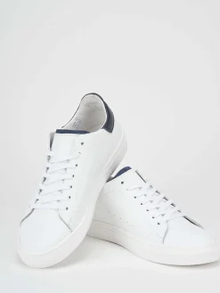 Sneakers bianco pelle