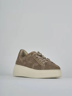 Sneakers camoscio beige