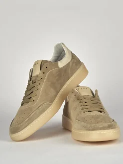 Sneakers camoscio beige