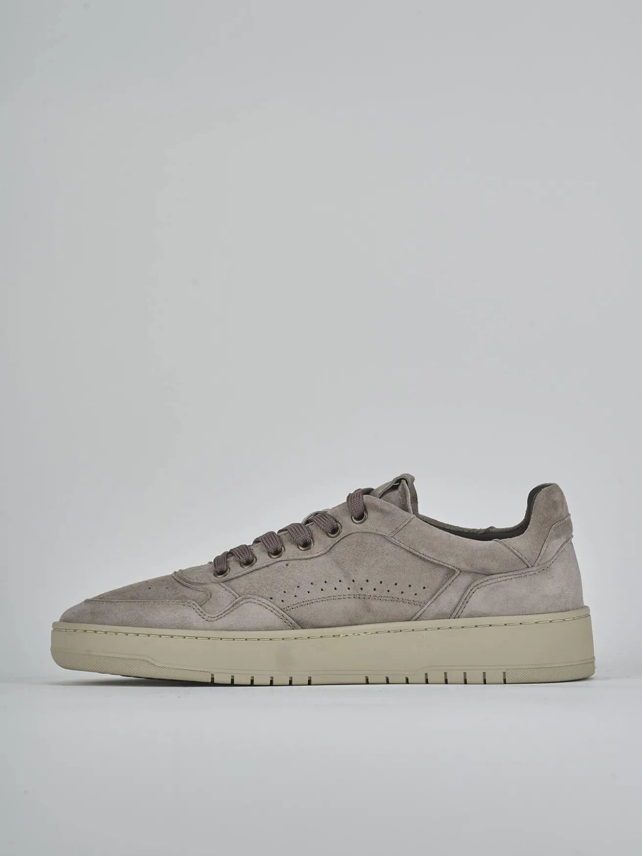 Sneakers camoscio beige