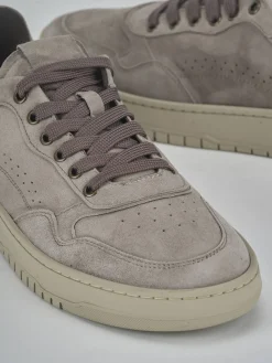 Sneakers camoscio beige