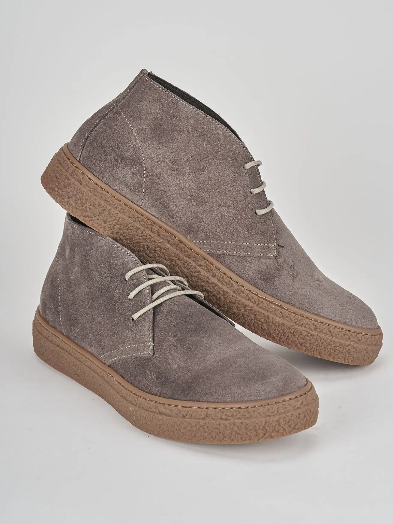 Sneakers camoscio beige