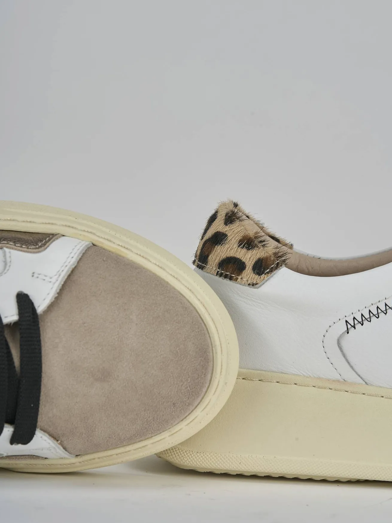 Sneakers camoscio beige