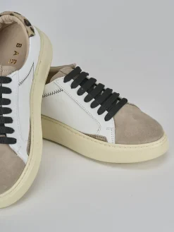 Sneakers camoscio beige