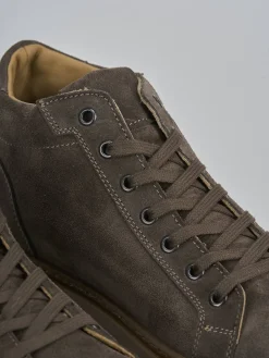 Sneakers camoscio beige