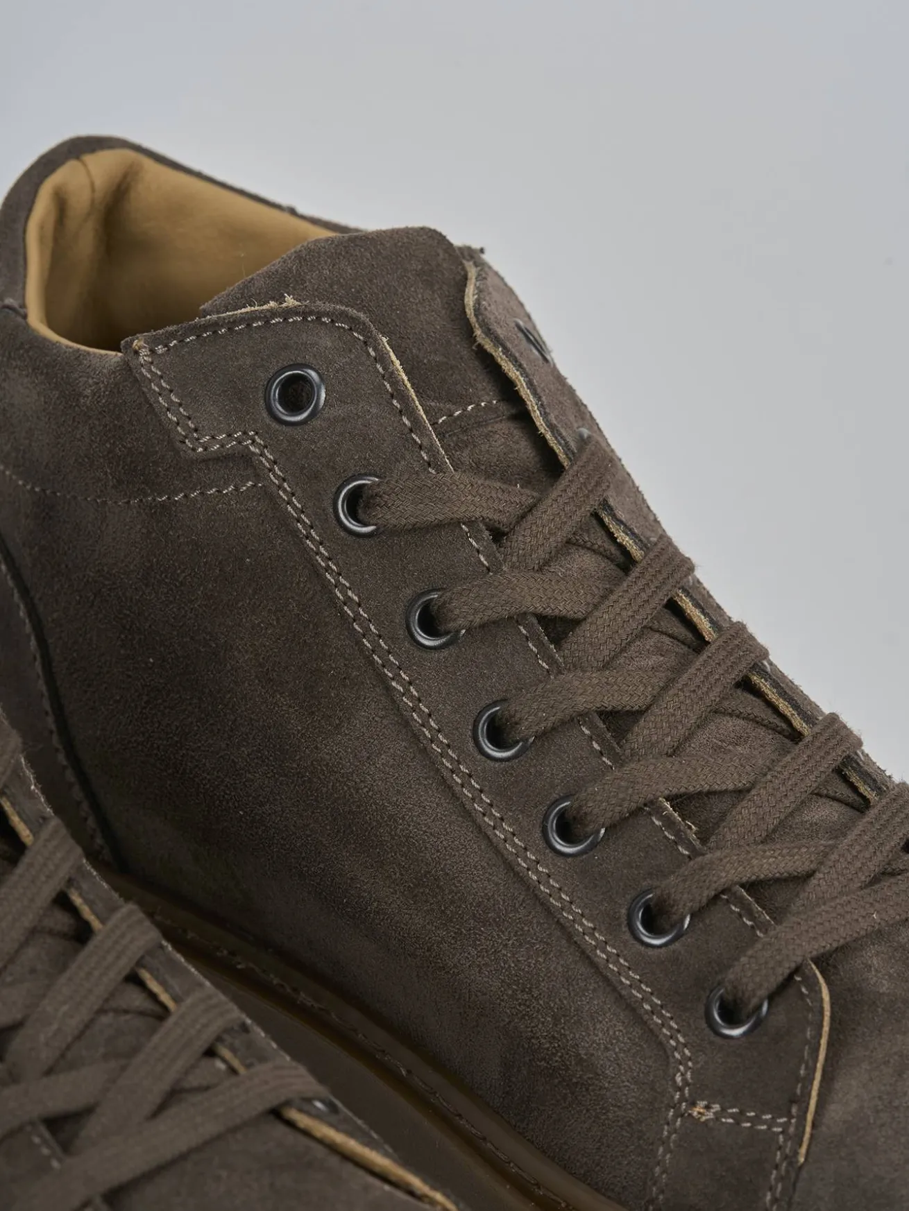 Sneakers camoscio beige