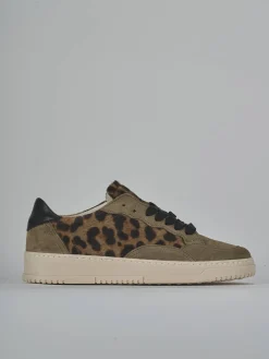 Sneakers camoscio beige