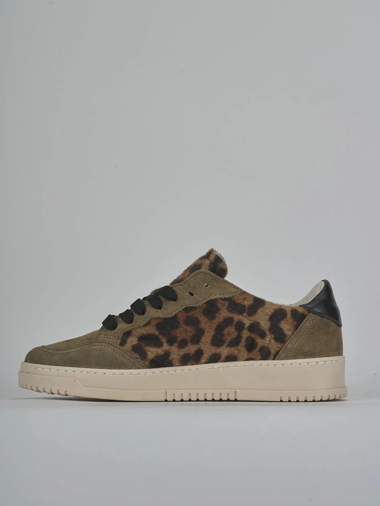 Sneakers camoscio beige