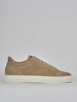 Sneakers camoscio beige