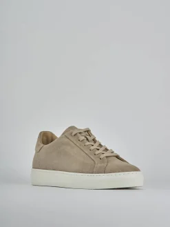 Sneakers camoscio beige
