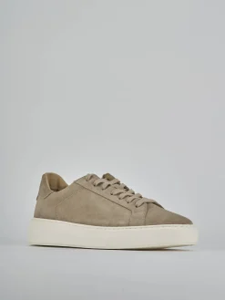 Sneakers camoscio beige