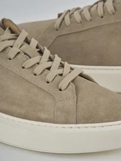 Sneakers camoscio beige